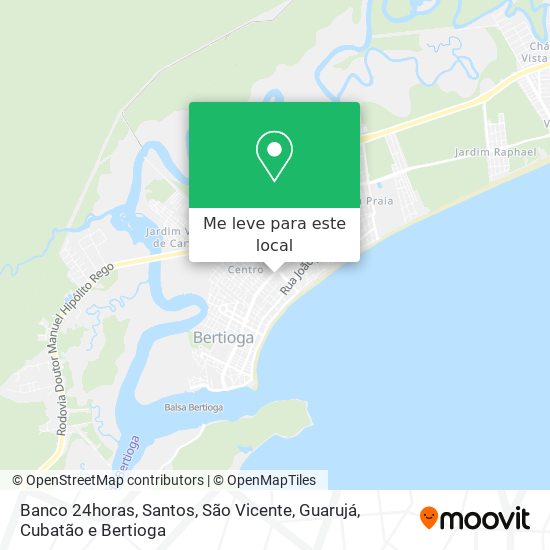 Banco 24horas mapa