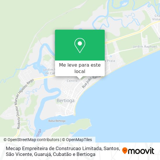 Mecap Empreiteira de Construcao Limitada mapa