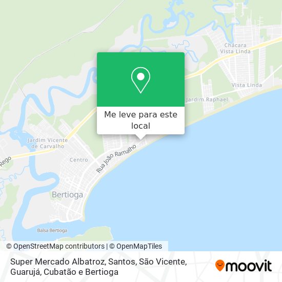 Super Mercado Albatroz mapa