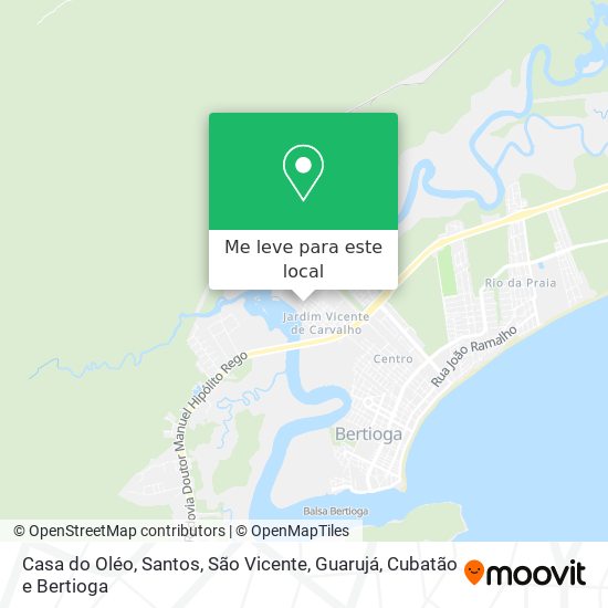 Casa do Oléo mapa