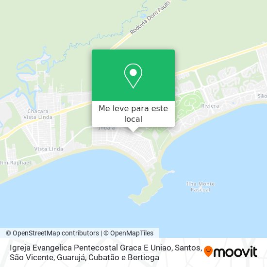 Igreja Evangelica Pentecostal Graca E Uniao mapa
