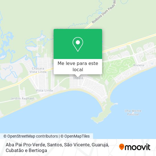 Aba Pai Pro-Verde mapa