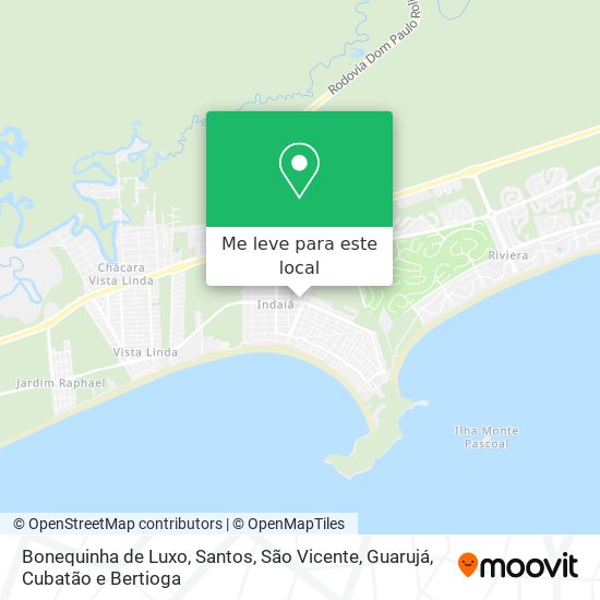 Bonequinha de Luxo mapa