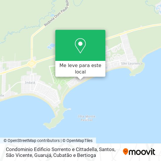 Condominio Edificio Sorrento e Cittadella mapa