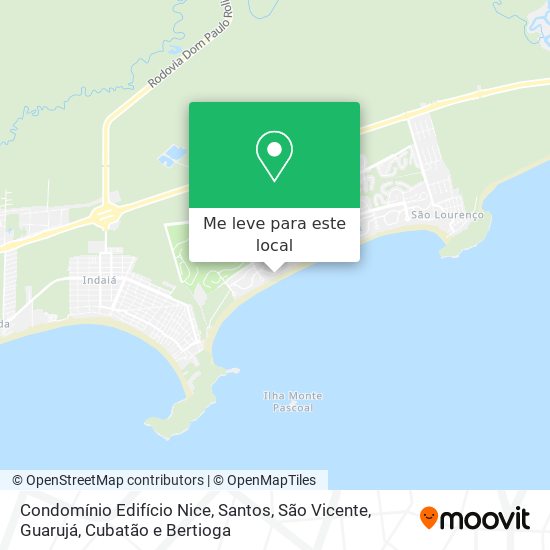 Condomínio Edifício Nice mapa