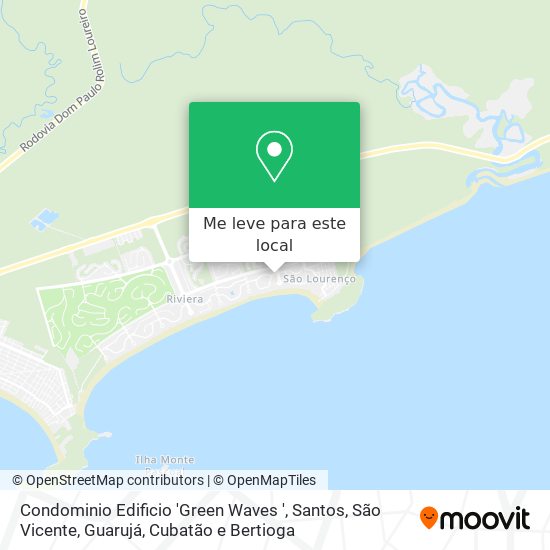 Condominio Edificio 'Green Waves ' mapa