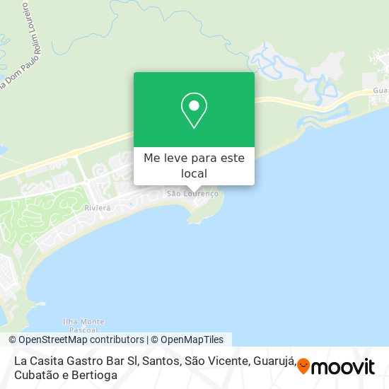 La Casita Gastro Bar Sl mapa