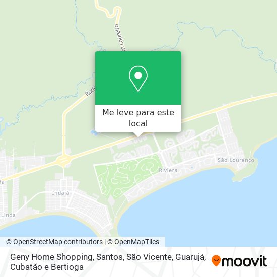 Geny Home Shopping mapa