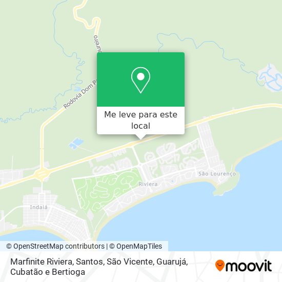 Marfinite Riviera mapa