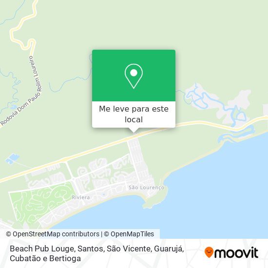 Beach Pub Louge mapa