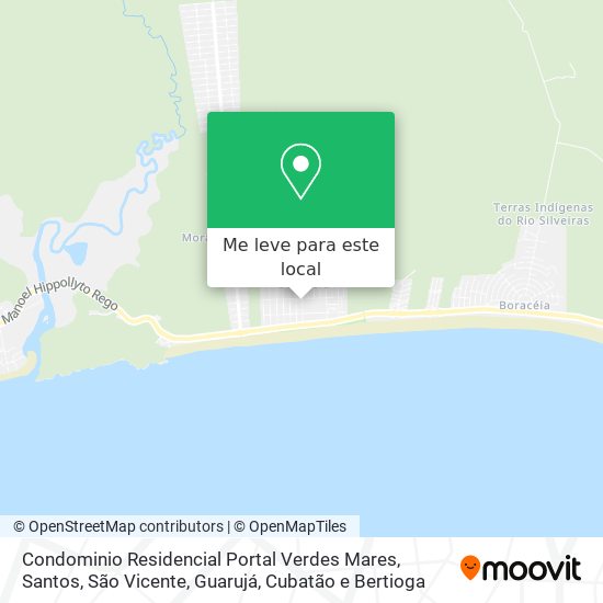 Condominio Residencial Portal Verdes Mares mapa