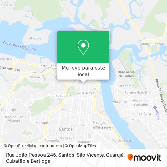 Rua João Pessoa 246 mapa