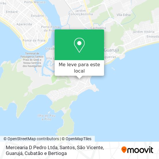 Mercearia D Pedro Ltda mapa