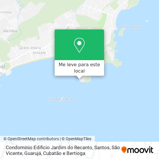 Condomínio Edificio Jardim do Recanto mapa