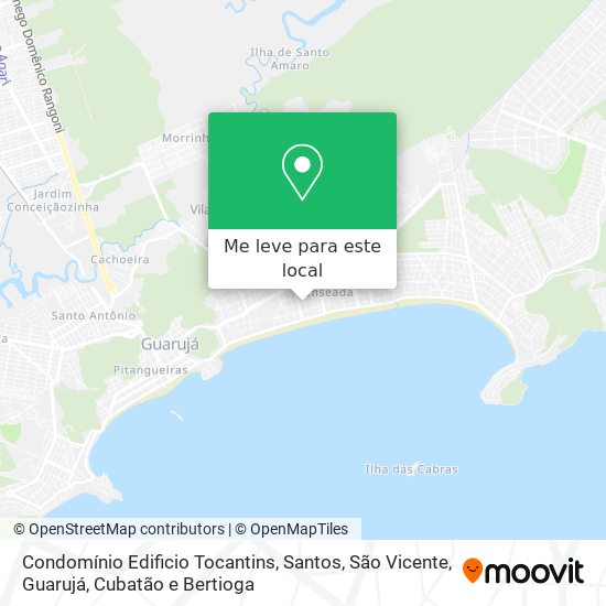 Condomínio Edificio Tocantins mapa