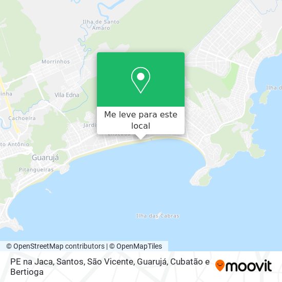 PE na Jaca mapa