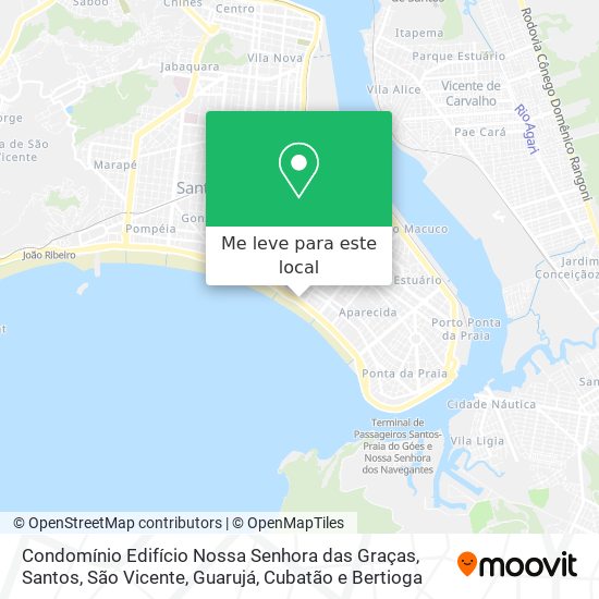 Condomínio Edifício Nossa Senhora das Graças mapa