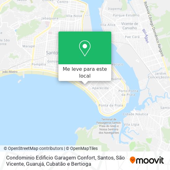 Condominio Edificio Garagem Confort mapa