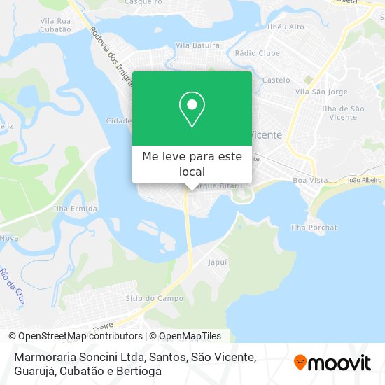 Marmoraria Soncini Ltda mapa