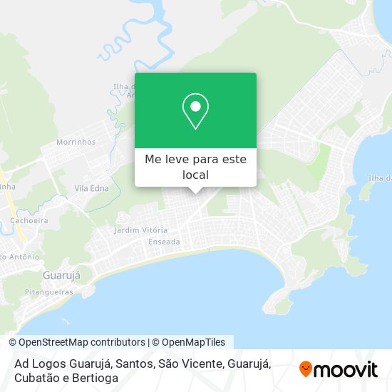Ad Logos Guarujá mapa