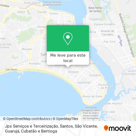 Jps Serviços e Terceirização mapa