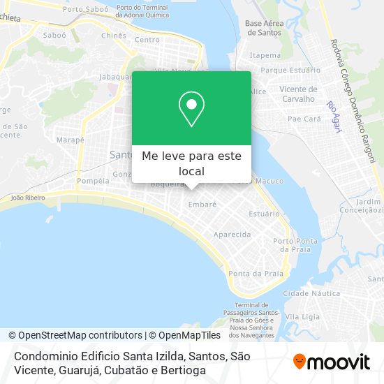 Condominio Edificio Santa Izilda mapa