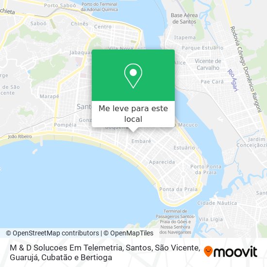 M & D Solucoes Em Telemetria mapa