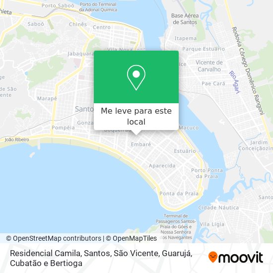 Residencial Camila mapa