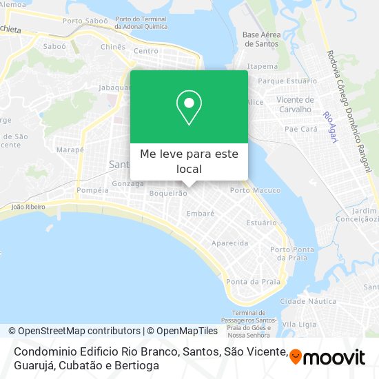 Condominio Edificio Rio Branco mapa