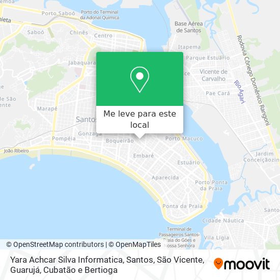 Yara Achcar Silva Informatica mapa