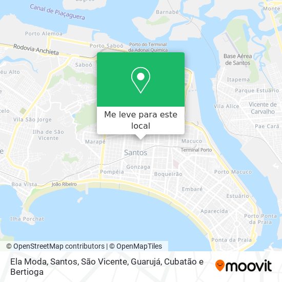 Ela Moda mapa