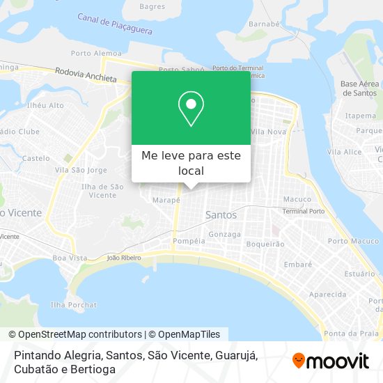 Pintando Alegria mapa