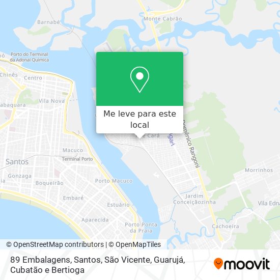 89 Embalagens mapa
