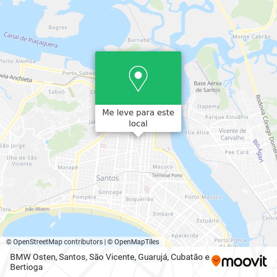 BMW Osten mapa