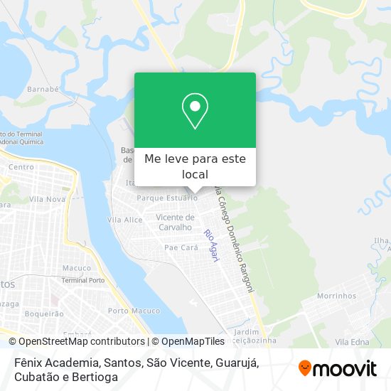 Fênix Academia mapa