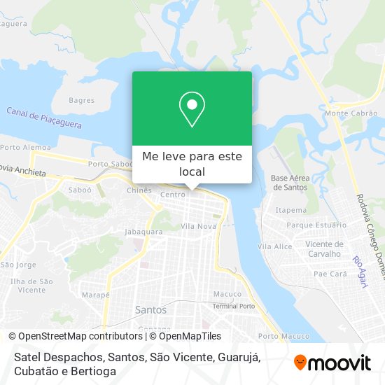 Satel Despachos mapa