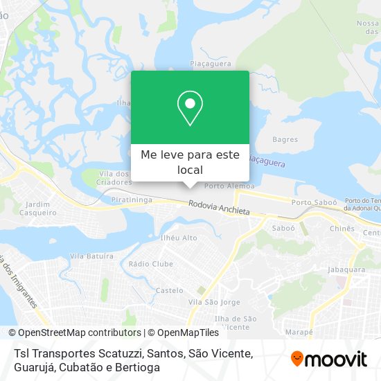 Tsl Transportes Scatuzzi mapa