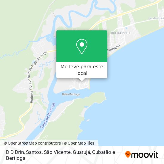 D D Drin mapa