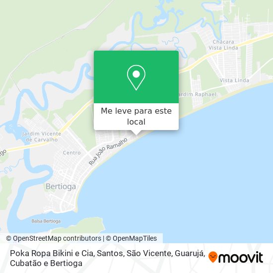 Poka Ropa Bikini e Cia mapa