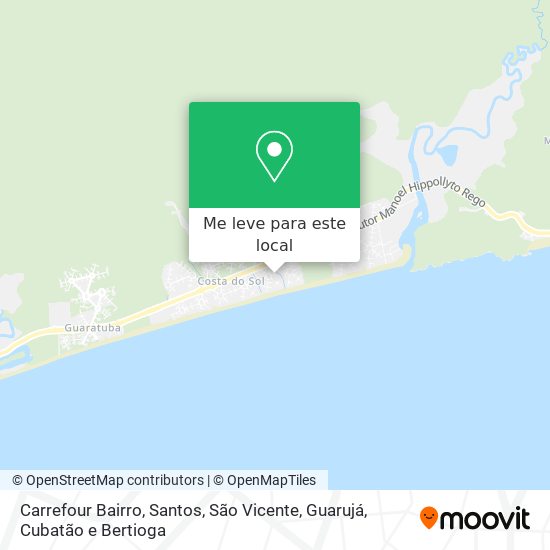Carrefour Bairro mapa