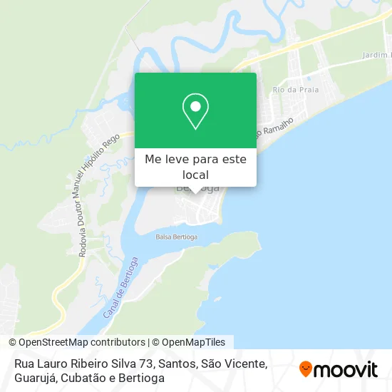 Rua Lauro Ribeiro Silva 73 mapa