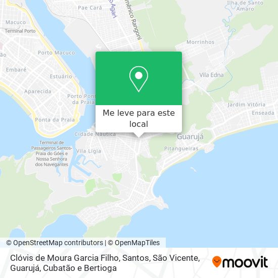 Clóvis de Moura Garcia Filho mapa