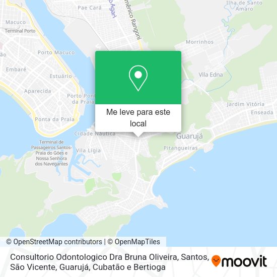 Consultorio Odontologico Dra Bruna Oliveira mapa