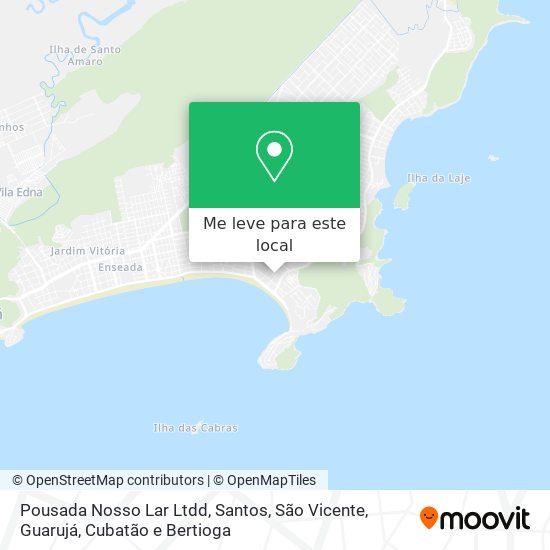 Pousada Nosso Lar Ltdd mapa