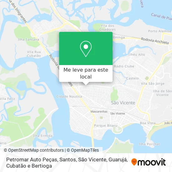 Petromar Auto Peças mapa