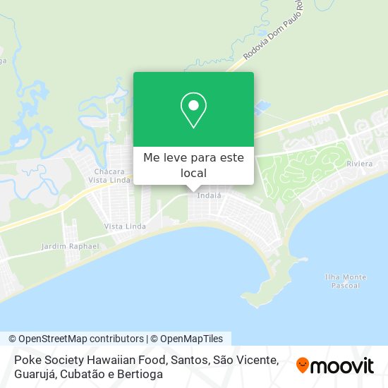 Poke Society Hawaiian Food mapa