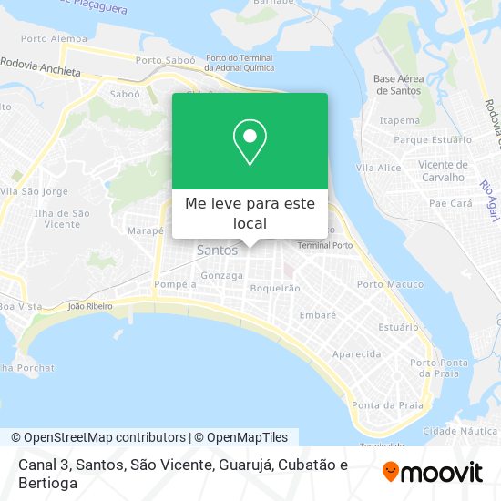 Canal 3 mapa