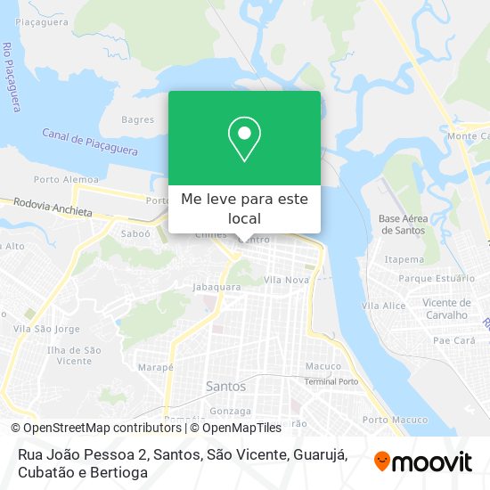Rua João Pessoa 2 mapa
