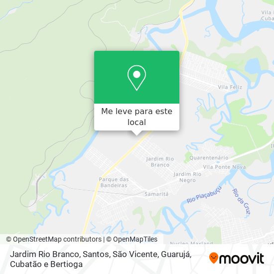 Jardim Rio Branco mapa