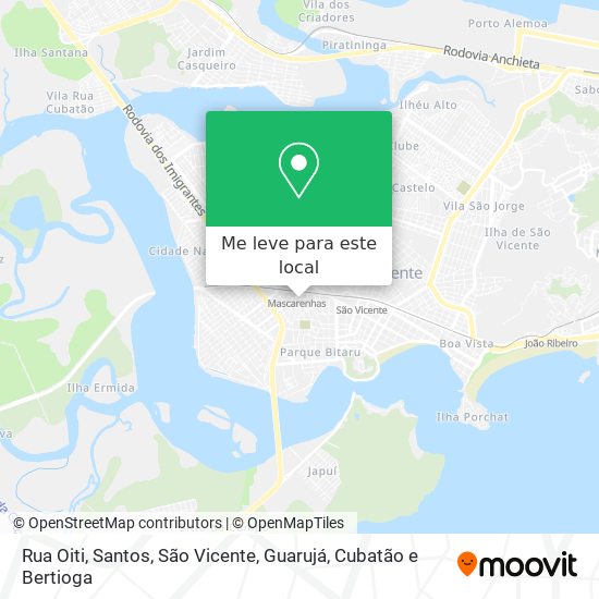 Rua Oiti mapa